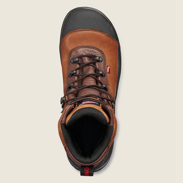 Botas de Seguridad Red Wing Hombre Marrom/Negros - Crv™ - 6-Inch Waterproof Toe - 641-YMNOCA